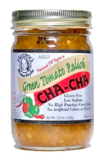 Florence's Homestyle Cha-Cha Green Tomato Relish Mild