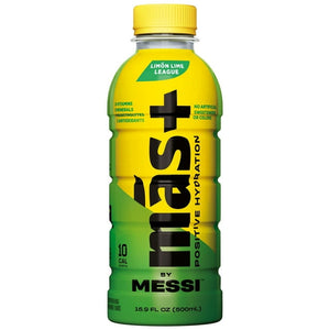 Image of Mas+ by Messi Hydration Water Lime - Single from Mas+ by Messi