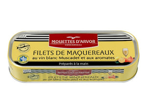 Mackerel Fillets in Mustard Cream Sauce
