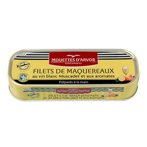 Mackerel Fillets in Mustard Cream Sauce