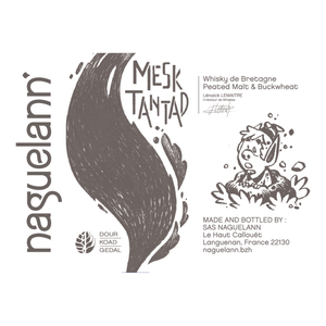 Image of Naguelann Mesk Tantad Single Malt Breton Whisky from Naguelann