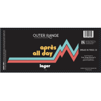 Outer Range Brewing Apres All Day Lager