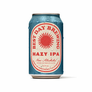 Image of Best Day Brewing Non-Alcoholic Hazy IPA from Best Day Brewing