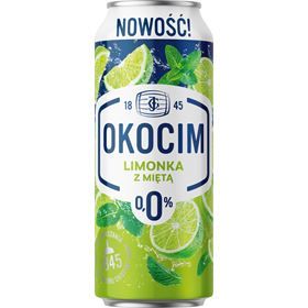 Okocim Brewery Lime Mint Radler Non-Alcoholic Poland