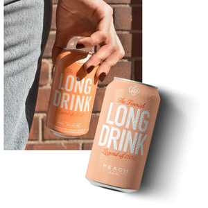 Image of Long Drink Peach - Single from The Long Drink Company