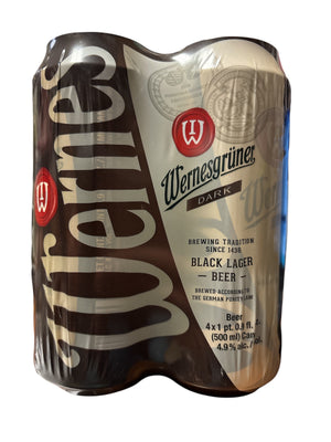 Wernesgruner Dark Black Lager