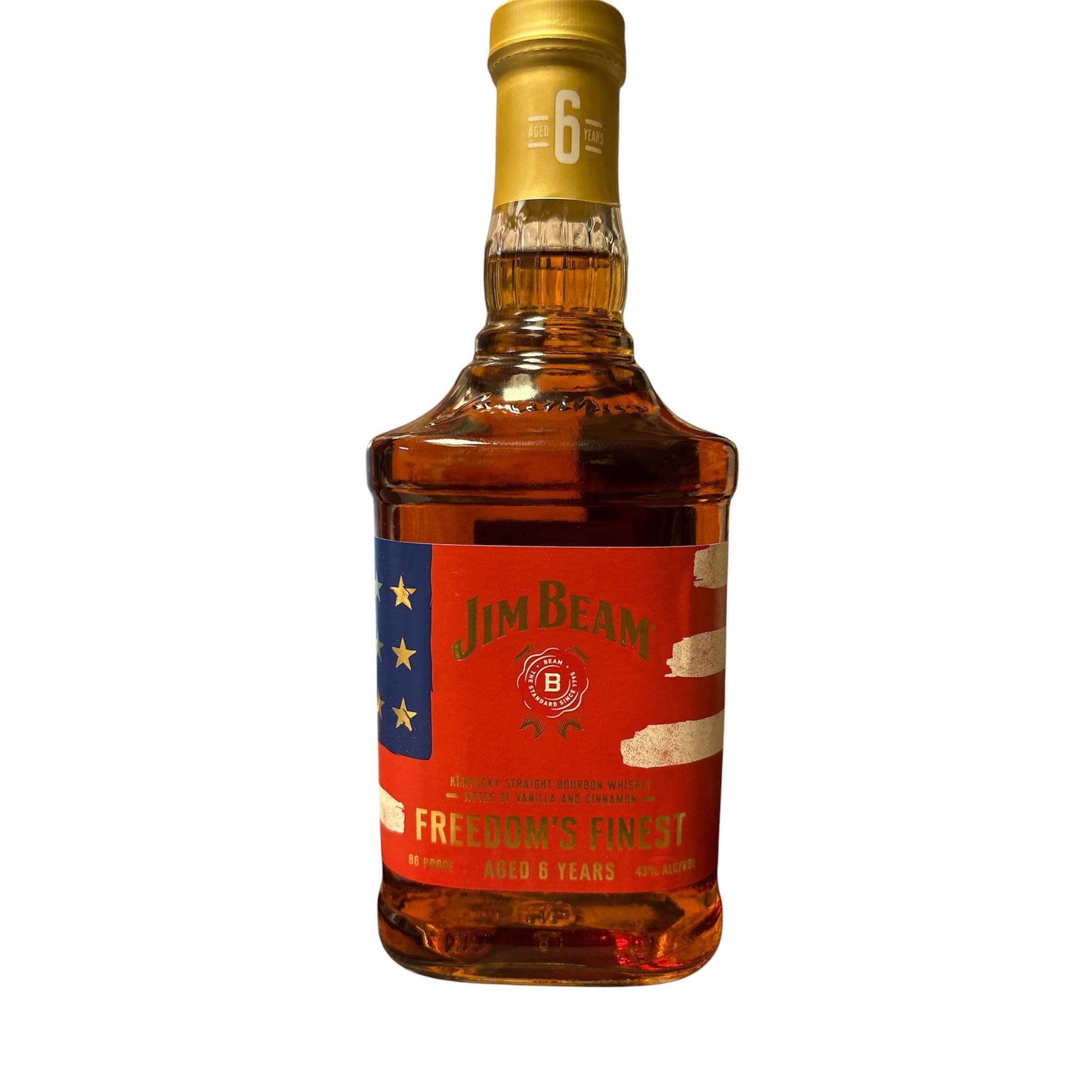 Jim Beam Freedom's Finest 6 Year Old Bourbon