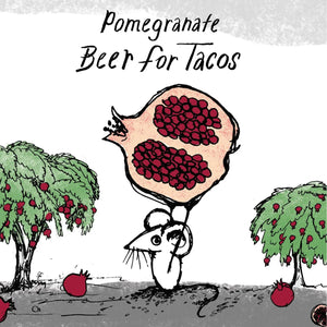 Off Color Pomegranate Beer For Tacos Gose