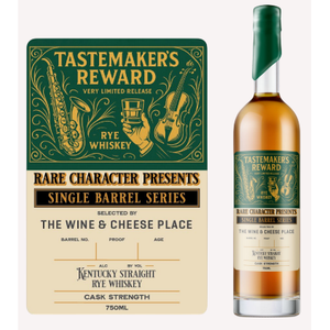 Rare Character / TWCP Single Barrel Rye 116.32 proof