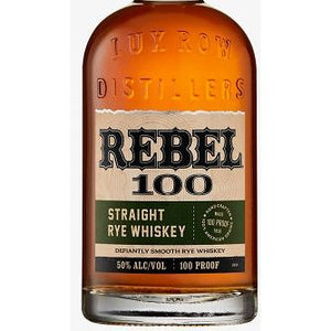 Image of Rebel Rye Whiskey 100 proof from Rebel Distillery