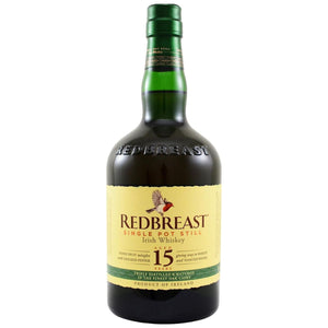 Image of Redbreast 15 Year Old Single Pot Still Irish Whiskey from Midleton Distillery