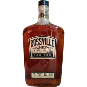 Image of Rossville Union Rye Barrel Proof from Ross & Squibb Distillery