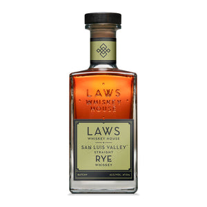 Image of Laws Whiskey House San Luis Valley Straight Rye Whiskey from Laws Whiskey House