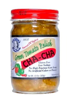 Florence's Homestyle Cha-Cha Green Tomato Relish Spicy