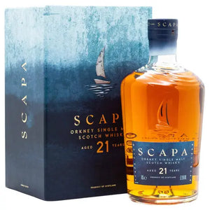 Image of Scapa 21 Year Old Single Malt Scotch from Scapa Distillery
