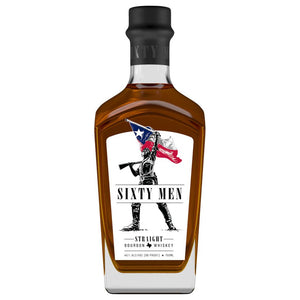 Image of Sixty Men Straight Bourbon Whiskey from Sixty Men Distillery