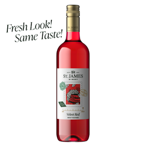 St James Winery Velvet Red NV