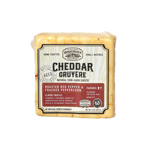 Wood River Creamery Cheddar Gruyere Red Pepper / Peppercorn