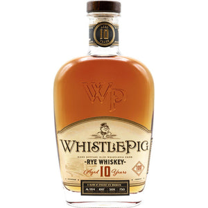 Image of Whistlepig 10 Year Old 100 Proof Straight Rye Whiskey from Whistlepig