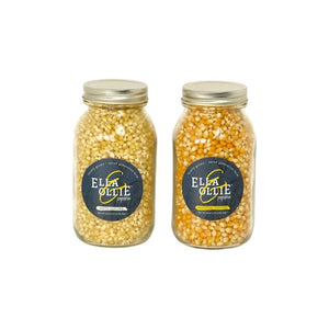 Image of Ella Ollie White Popcorn Jar from Ella Ollie