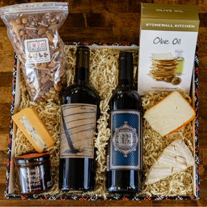Wine & Cheese Gift Basket