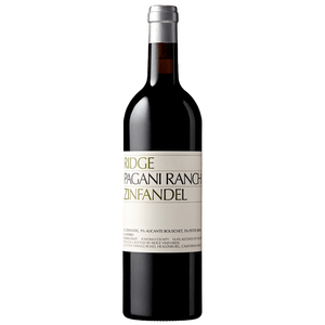 Image of Ridge Zinfandel Pagani Ranch from Ridge Vineyards
