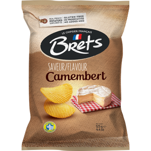 Brets Potato Chips Camembert