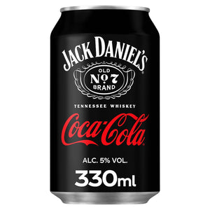 Image of Jack Daniels Whiskey and Coke Cola