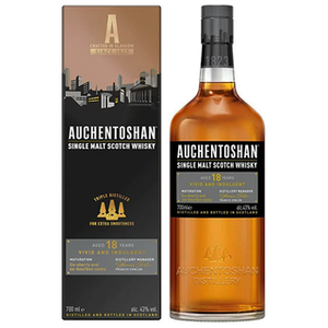 Image of Auchentoshan 18 Year Single Malt Scotch Whisky from Auchentoshan Distillery