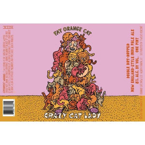 Fat Orange Cat Brew Co Crazy Cat Lady Double IPA