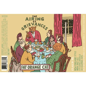 Fat Orange Cat Beer Co Airing Of Grievances