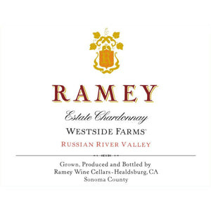 Ramey Chardonnay Westside Farms 2022