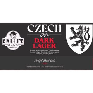 Civil Life Dark Czech Style Lager