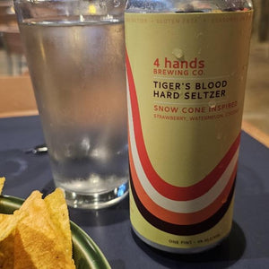 Image of 4 Hands Seltzer Tiger's Blood - Single from 4 Hands Brewing Co.