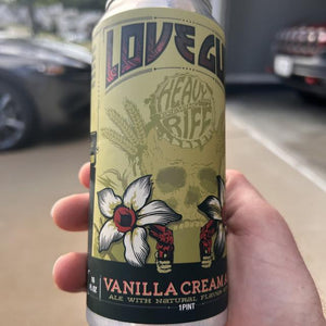 Image of Heavy Riff Brewing Company Love Gun Vanilla Cream Ale from Heavy Riff Brewing Company