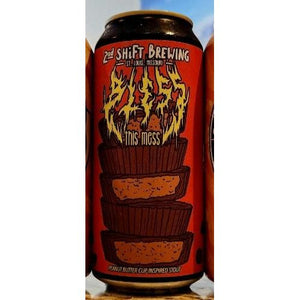 Image of 2nd Shift Brewing Bless This Mess Peanut Butter Cup Stout - Single from 2nd Shift Brewing