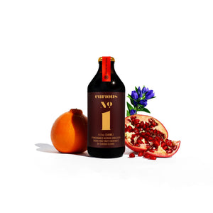 Image of Curious Elixirs No. 1 Non Alcoholic Pomegranate Negroni Cocktail from Curious Elixirs
