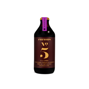 Image of Curious Elixirs No. 5 Non Alcoholic Smoked Cherry Chocolate Old Fashioned Cocktail from Curious Elixirs