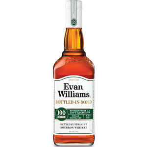 Image of Evan Williams Bottled In Bond White Label Kentucky Straight Bourbon Whiskey from Evan Williams