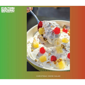Evil Twin Brewing NYC Christmas Snow Salad