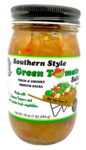 Florence's Homestyle Green Tomato & Jalapeno Chunky Salsa