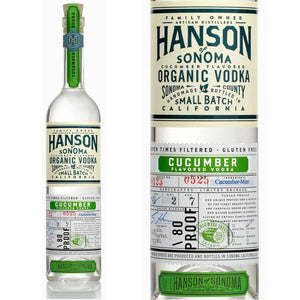 Image of Hanson Of Sonoma Cucumber Organic Vodka from Hanson of Sonoma Distillery