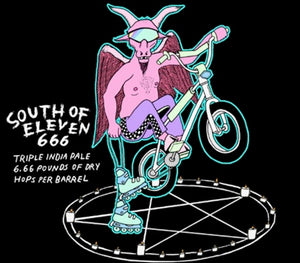 Hoof Hearted South of Eleven 666 Triple Hazy IPA