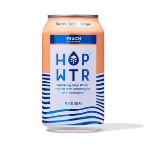 Image of Hop WTR Peach Non-Alcoholic Hop Water - Single from Hop WTR