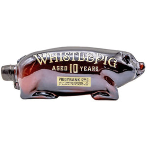 Image of Whistlepig Piggy Bank Limited Edition 10 Year Straight Rye Whiskey from Whistlepig