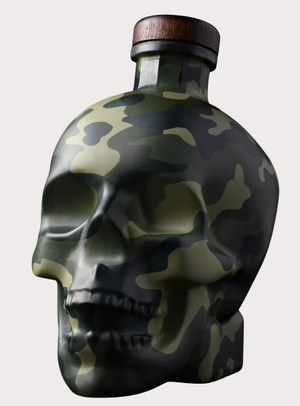 Crystal Head Vodka Camo Bottle
