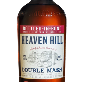 Heaven Hill 9 Year Old Bottle in Bond Double Mash Bill Bourbon