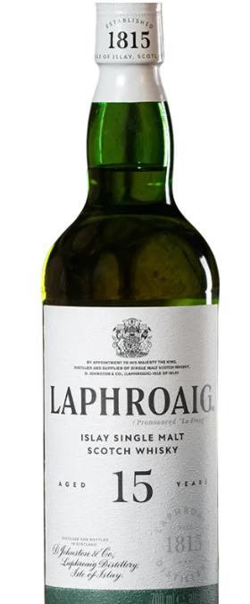 Laphroaig 15 Year Old Single Malt Scotch