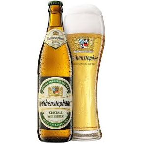Image of Weihenstephaner Kristall Weissbier - Single from Bayerische Staatsbrauerei Weihenstephan