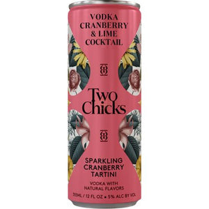 Image of Two Chicks Sparkling Cranberry Tartini Cocktail from Two Chicks